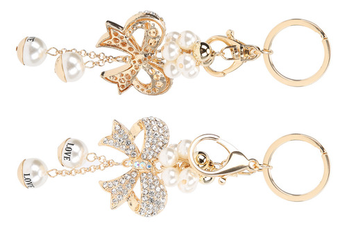 Laa Llavero Bling Key Accessories Con Forma De Lazo,