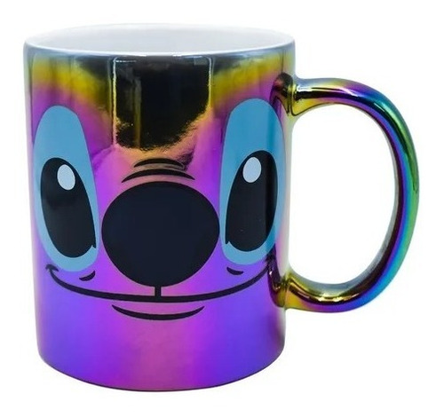 Taza Mágica Iridiscente Grande Para Café 325ml