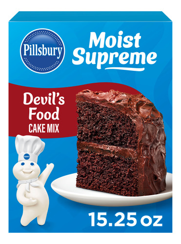 Harina Para Pastel Pillsbury 432g Chocolate - 10 Cajas