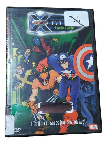 X-men: Evolution - Enemies Unveiled Dvd Original (usado)