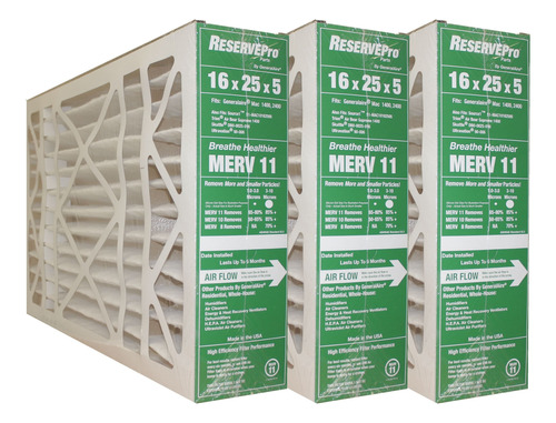 Generalaire Merv Para Filtro Horno Gf Reservepro Tamaño Caja