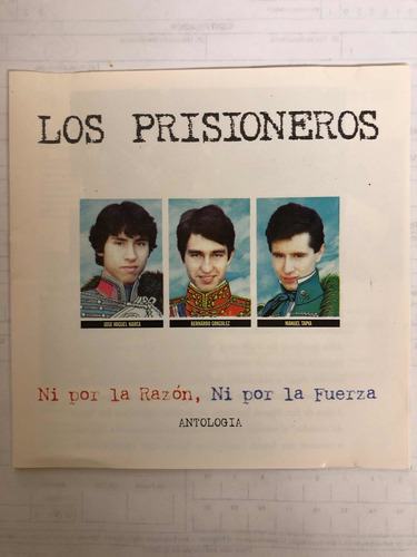 Cd Los Prisioneros Ni Por La Razón, Ni Por La Fuerza Antolog