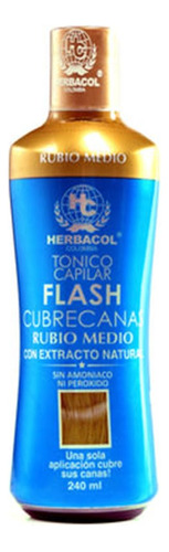 Herbacol Herbacol Rubio Medio  Flash  - Cubierta De Cabello