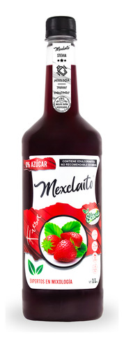 Mexclaito Xero Azucar Jarabe/syrop Sabor Fresa 1 L