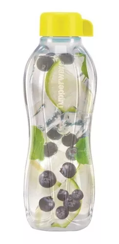 Botella Eco Twist 500ml Transparente Tupperware Deportiva