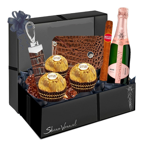 Regalo Chandon Bombones Habano Llavero Estuche Sharo Wernal