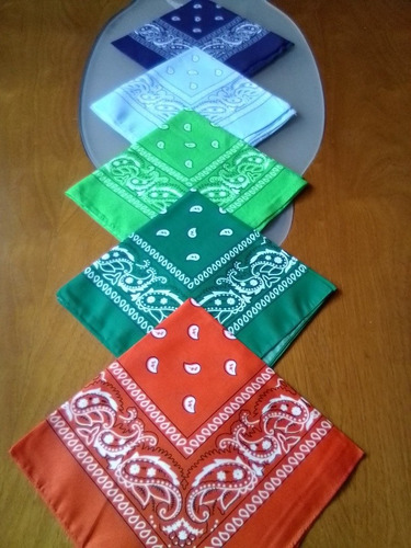 Pañoletas Bandanas De Bacterias