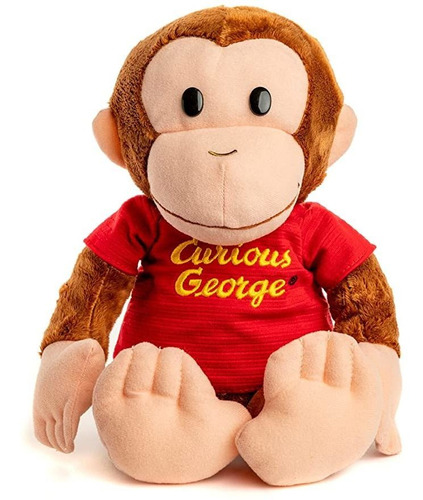 Los Niños Preferidos Curioso George Press Y Jugar Peluche C