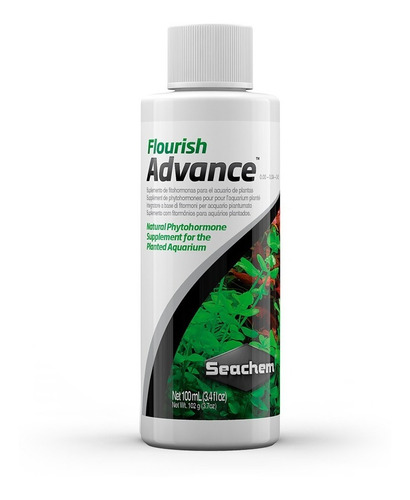 Seachem Flourish Advance 100ml -fitohormonas Para Plantas