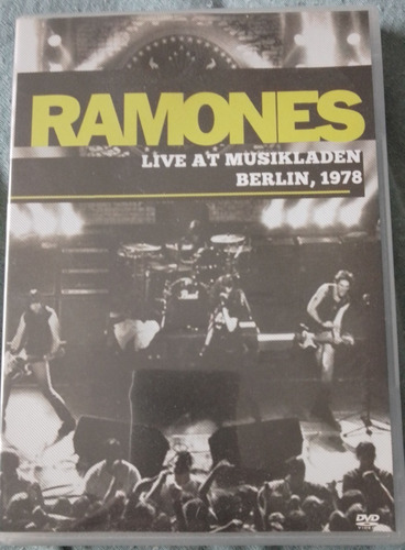 Dvd Ramones Live At Musikladen, Berlin, 1978