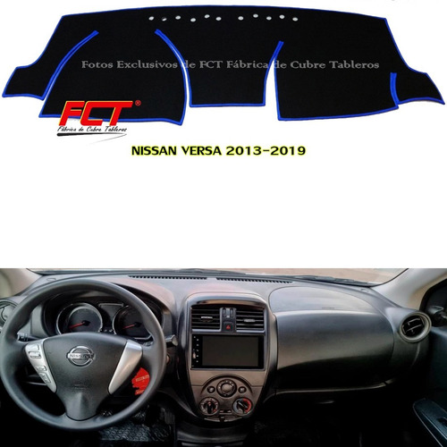 Cubre Tablero Nissan Versa 2012 2013 2016 2017 2018 2019 Fct