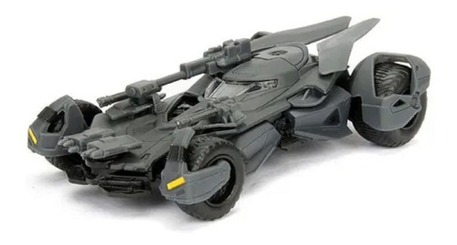 Batmobile Justice League Hollywood Rides 1/32  Miniatura Cor Cinza-escuro