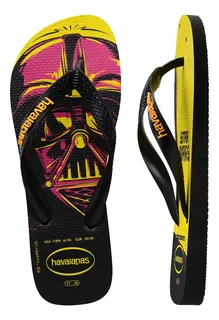 Ojotas Havaianas Hombre Star Wars Negro