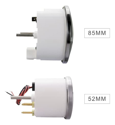 Set Clásico De 6 Calibres Motor Meter Racing Con Gps Electri