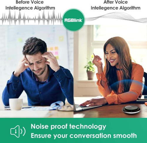 Rgblink Altavoz Bluetooth Altavoz Para Conferencias Con Micr