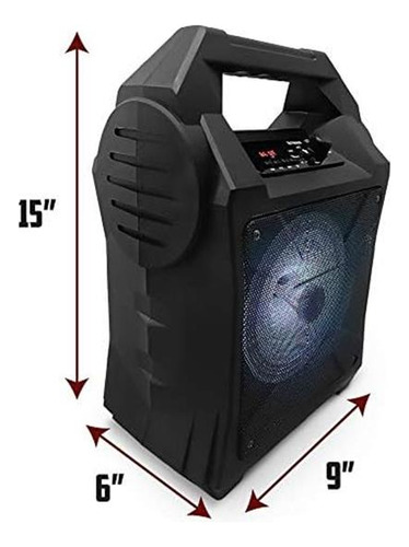 Altavoces Bluetooth Inalámbricos Con By Fisher: 300w Peak Po