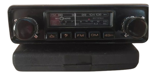 Rádio Motoradio Fusca, Rural, F75, Willys, Brasília,  Am/fm.