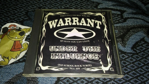 Warrant - Under The Influence (cd) Bootleg 2001
