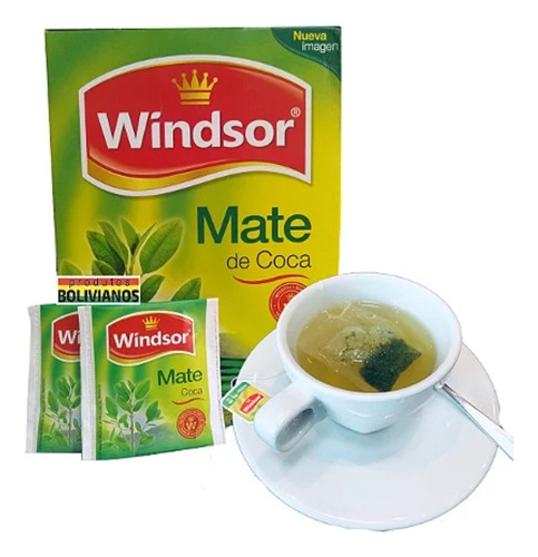 Chá Mate Windsor Bolíviana 50 Saquinhos Envio Inmediato 