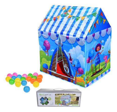 Carpa Circo De 93x70x103 Cms Con Pelotas