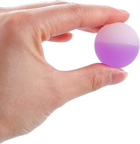 Pllieay 12pcs Bouncy Balls 3 Sizes Mixed Color, Bouncing ...