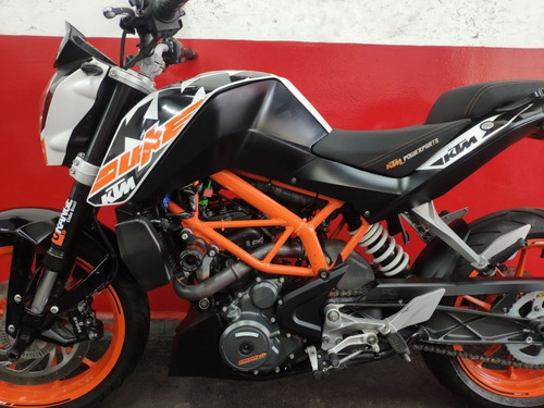 Ktm Duke 390 Abs 2018 Branca Branco