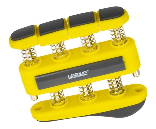 Exercitador Digiflex Dedos Leve 3lbs 1,36kg Amarelo Liveup