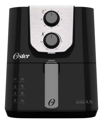 Fritadeira Elétrica Perform Ofrt510 4,5l Oster Preto - 110v