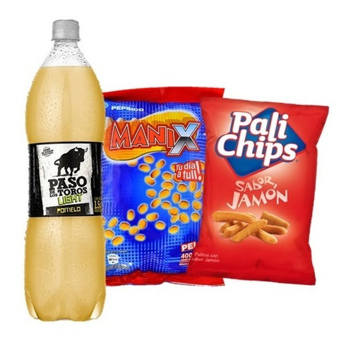 Refresco Paso De Los Toros Light 1,5 Lts + Combo Chips 360g