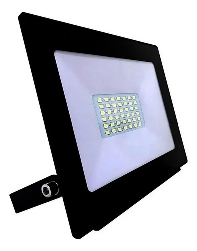 Reflector Proyector Led 30w Interelec Ip65 Luz Dia Exterior Color de la carcasa Negro Color de la luz Blanco frío 220V