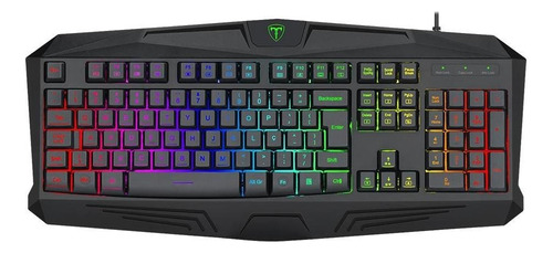 Teclado Gamer T-dagger Submarine Rgb Us - T-tgk205