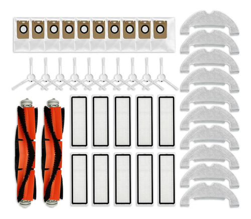Par De Repuesto Para Aspiradora Robot D10 Rls3d, Z10 Pro, L1