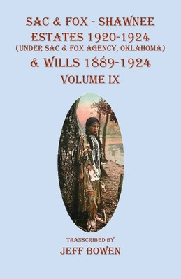 Libro Sac & Fox - Shawnee Estates 1920-1924 (under The Sa...