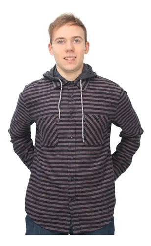 Camisa con capucha hombre discount