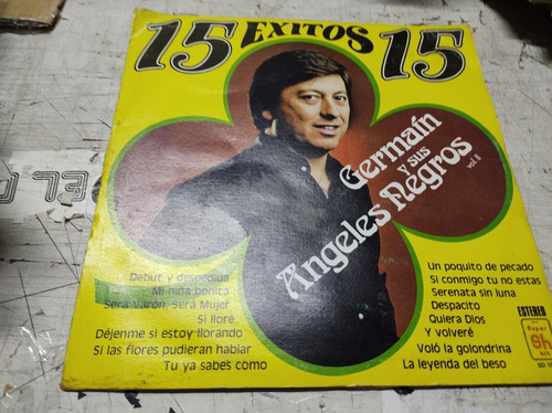 Germain Y Sus Angeles Negros 15 Éxitos Vol.ii Vinyl,lp,aceta