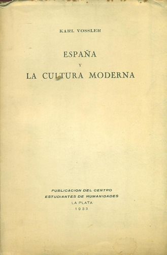 España Y La Cultura Moderna