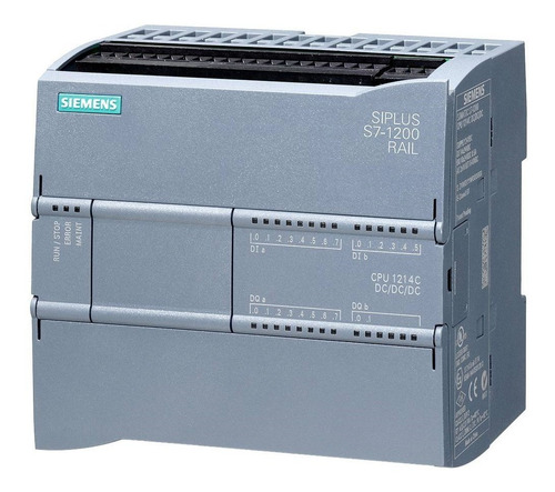 Plc Siemens S7 -1200 Cpu 1214c 6es7214-1ag40-0xb0 Dc-dc-dc