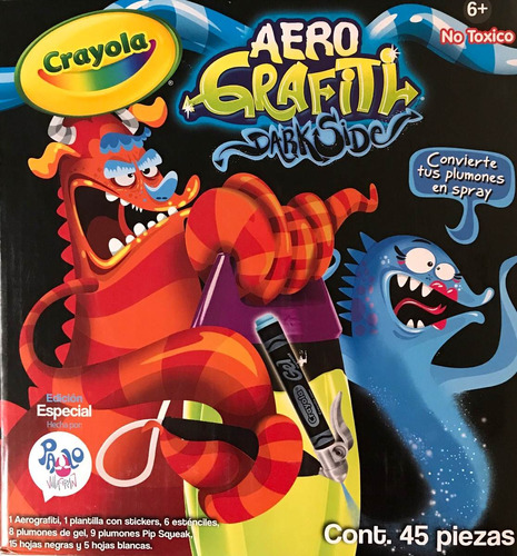Crayola Aerogarfiti Darkside Edición Especial