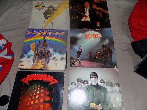 Lps Importados Rock , Acdc, Rainbow, Krokus