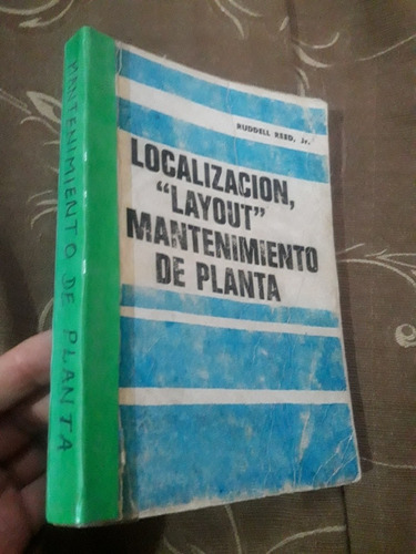 Libro Localización Layout Mantenimiento De Planta Reed