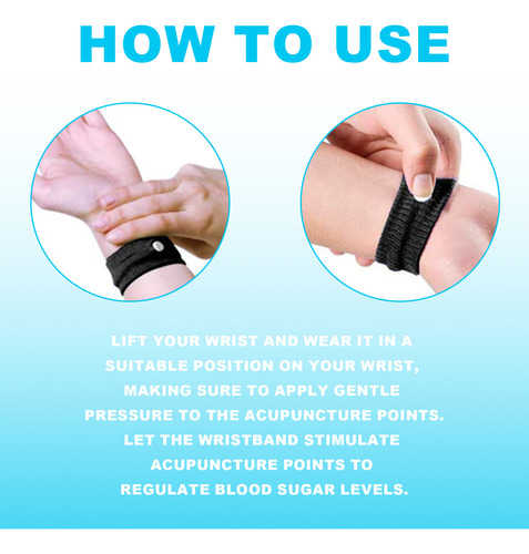 Pulseira De Equilíbrio De Glicose No Sangue