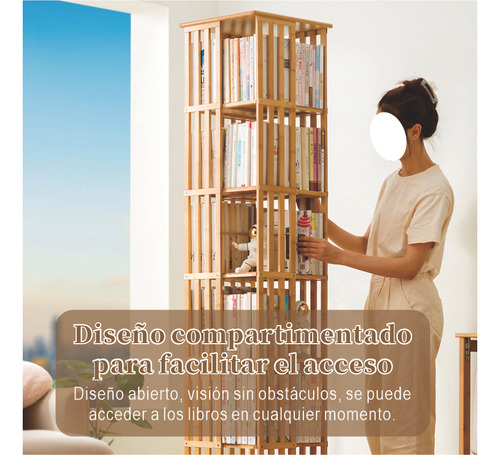 Estantería Minimalista Multifuncional De 6 Niveles
