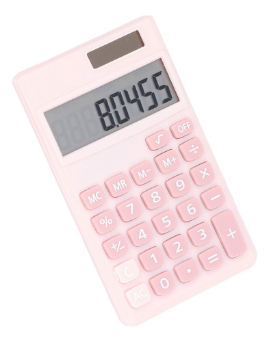 Calculadora Solar Ecológico Pequeña Portátil 8 Digitos Lcd