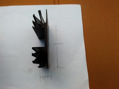 Disipadores De Calor De Aluminio Para Transistor De Potencia (Usado)