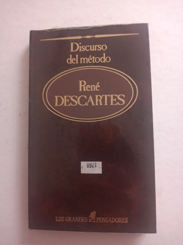 Libro Discurso Del Método René Descartes 