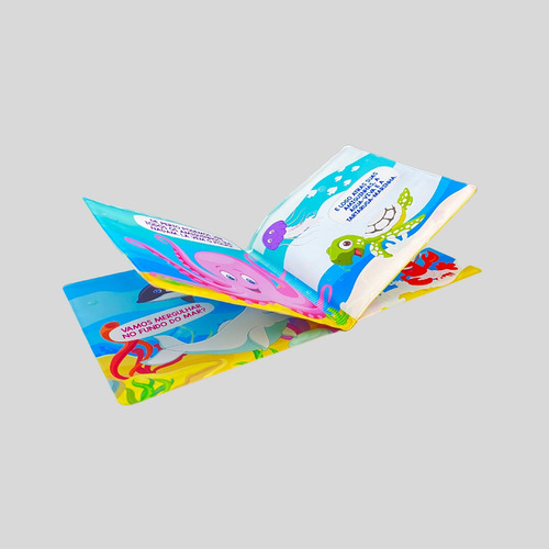 Livro De Banho Amiguinhos Marinhos On Line Editora