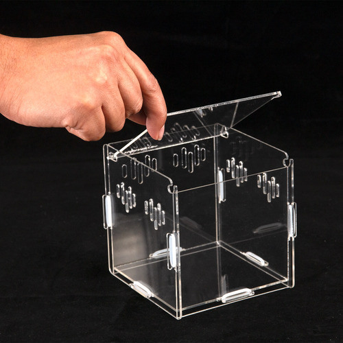 Ke Woow Nano Terrario Acrilico 11 X 11x 11 Cm 1.1 L Criadero