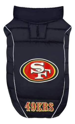 Chaleco Acolchado Nfl San Francisco 49ers Para Perros Y E Y