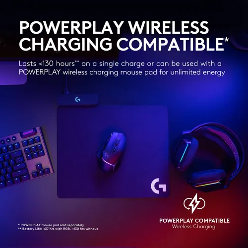 Ratón Óptico Inalámbrico Logitech G502 X Plus Hero 25k Negro