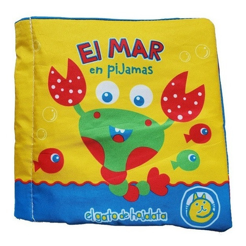 El Mar En Pijamas - Bebe Libro - Libro De Tela